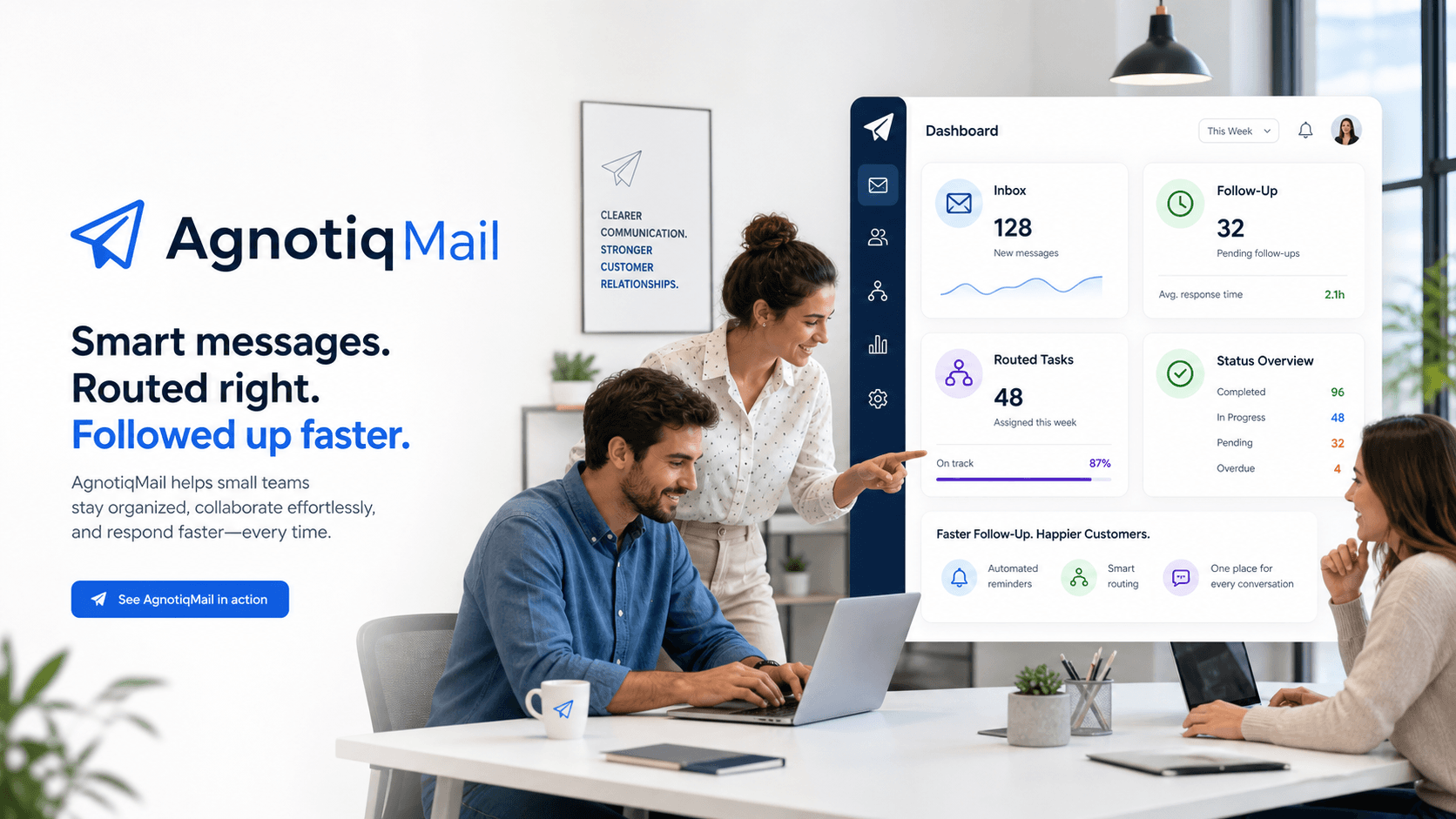 AgnotiqMail — product interface